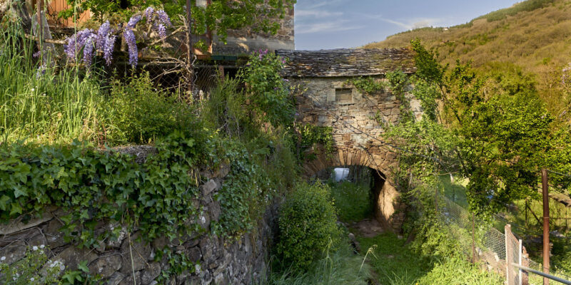 à côté du pont de Broquiès sur le Tarn en Sud Aveyron