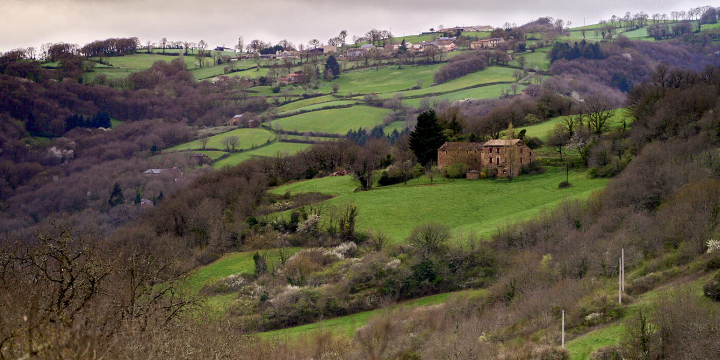 Paysage La Cazotte en Sud-Aveyron