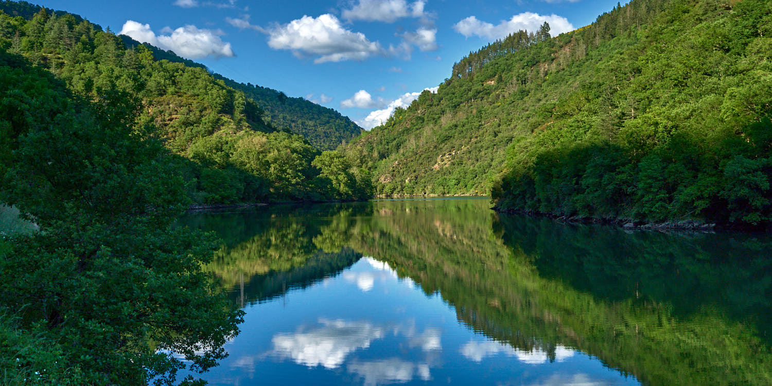 Les Raspes du Tarn entre Le Truel et Broquiès