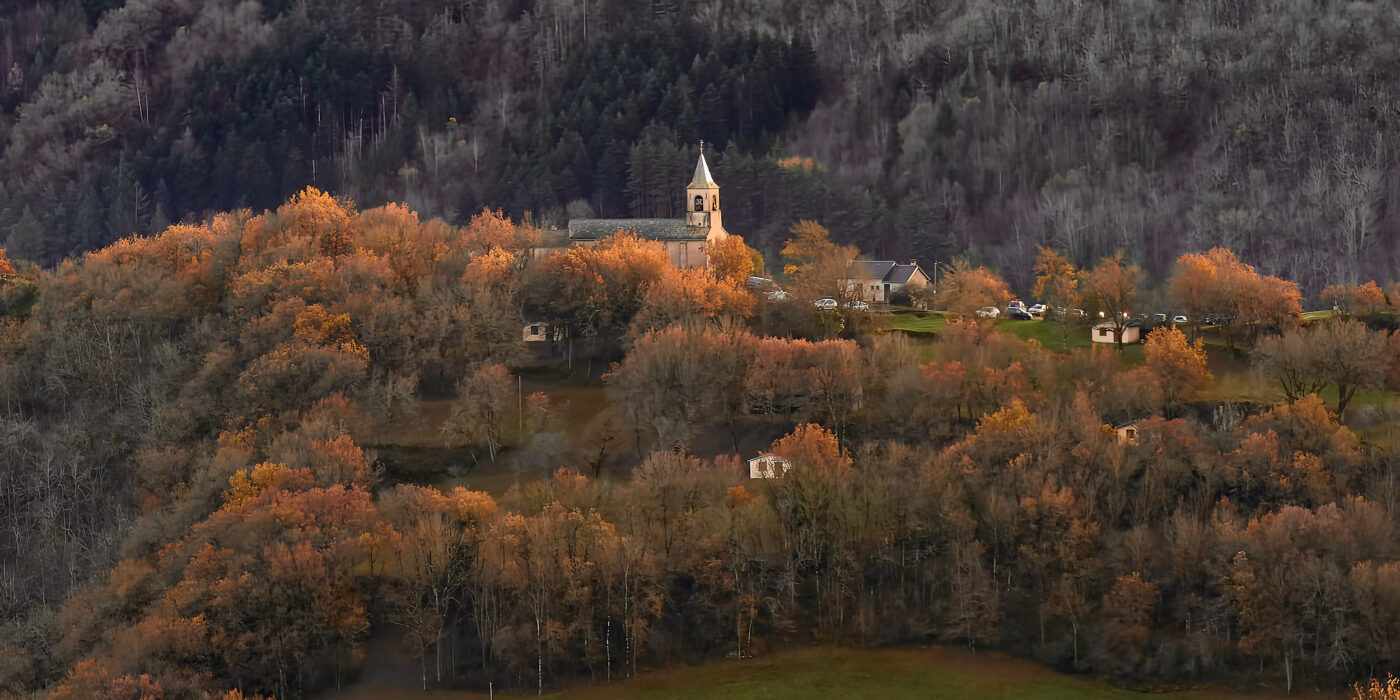 Chapelle romane de Saint-Cyrice - Broquiès en Aveyron